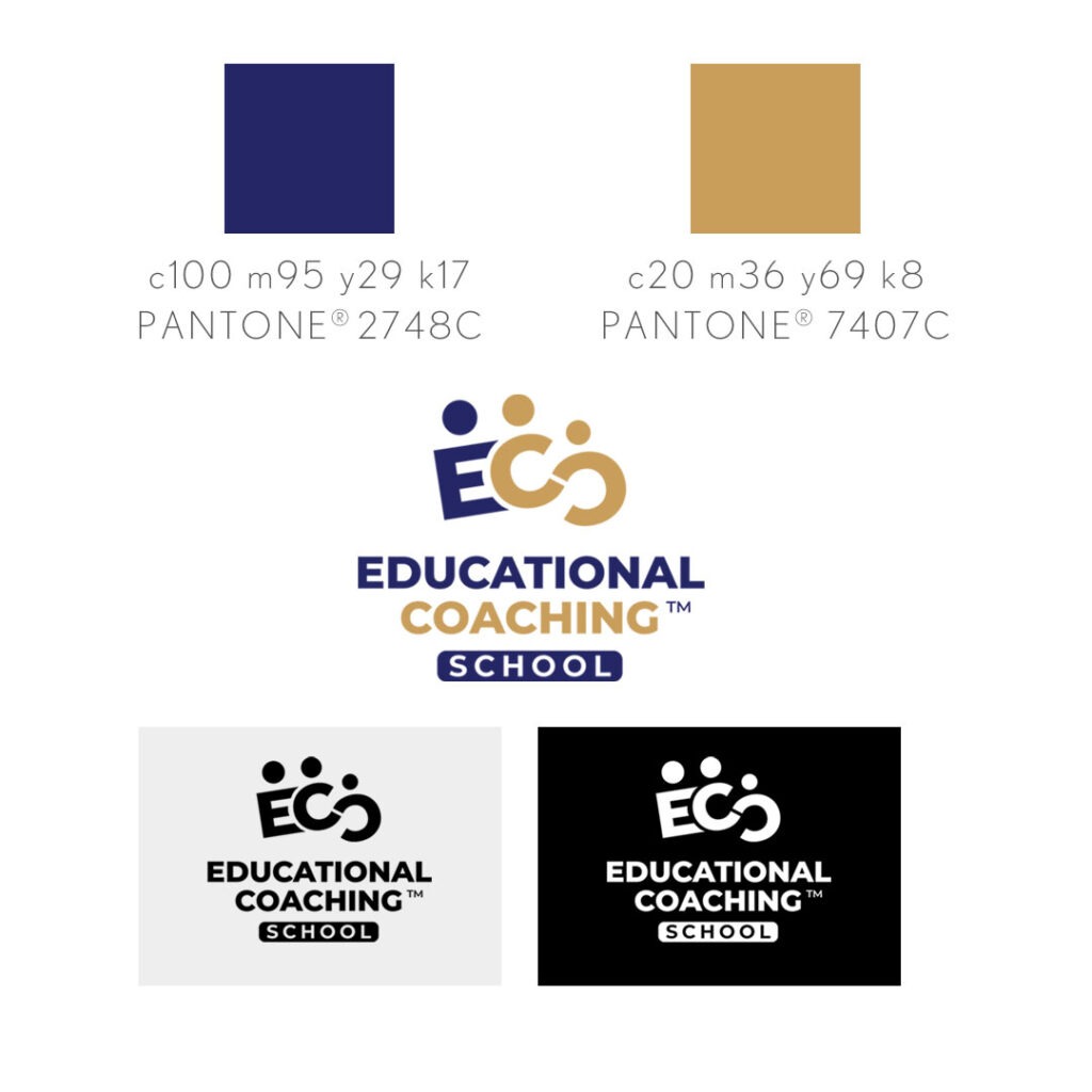 Palette colori logo ECS