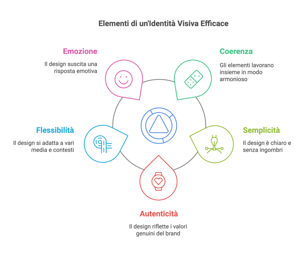 Elementi di un'identità visiva efficace