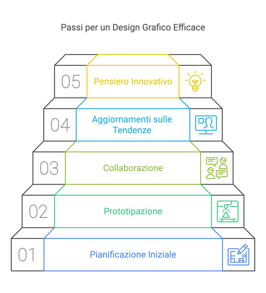 Passi per un design grafico efficace