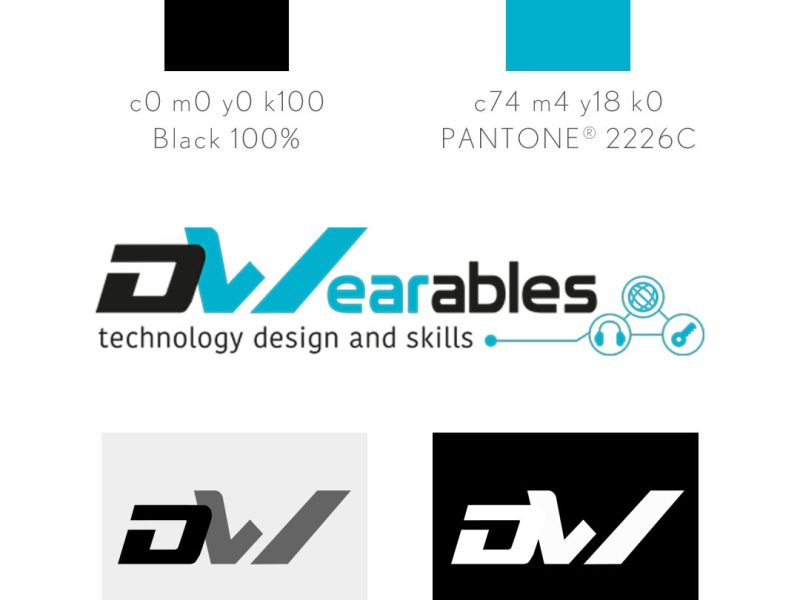 Palette colori logo DWearables